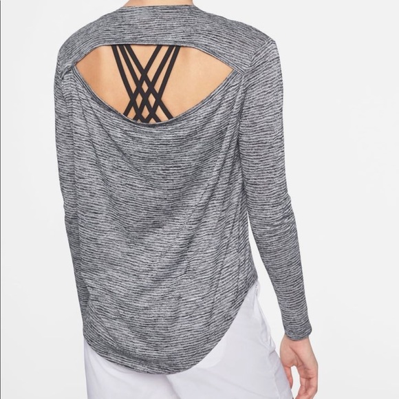 Athleta Tops - Athleta Open Back Top